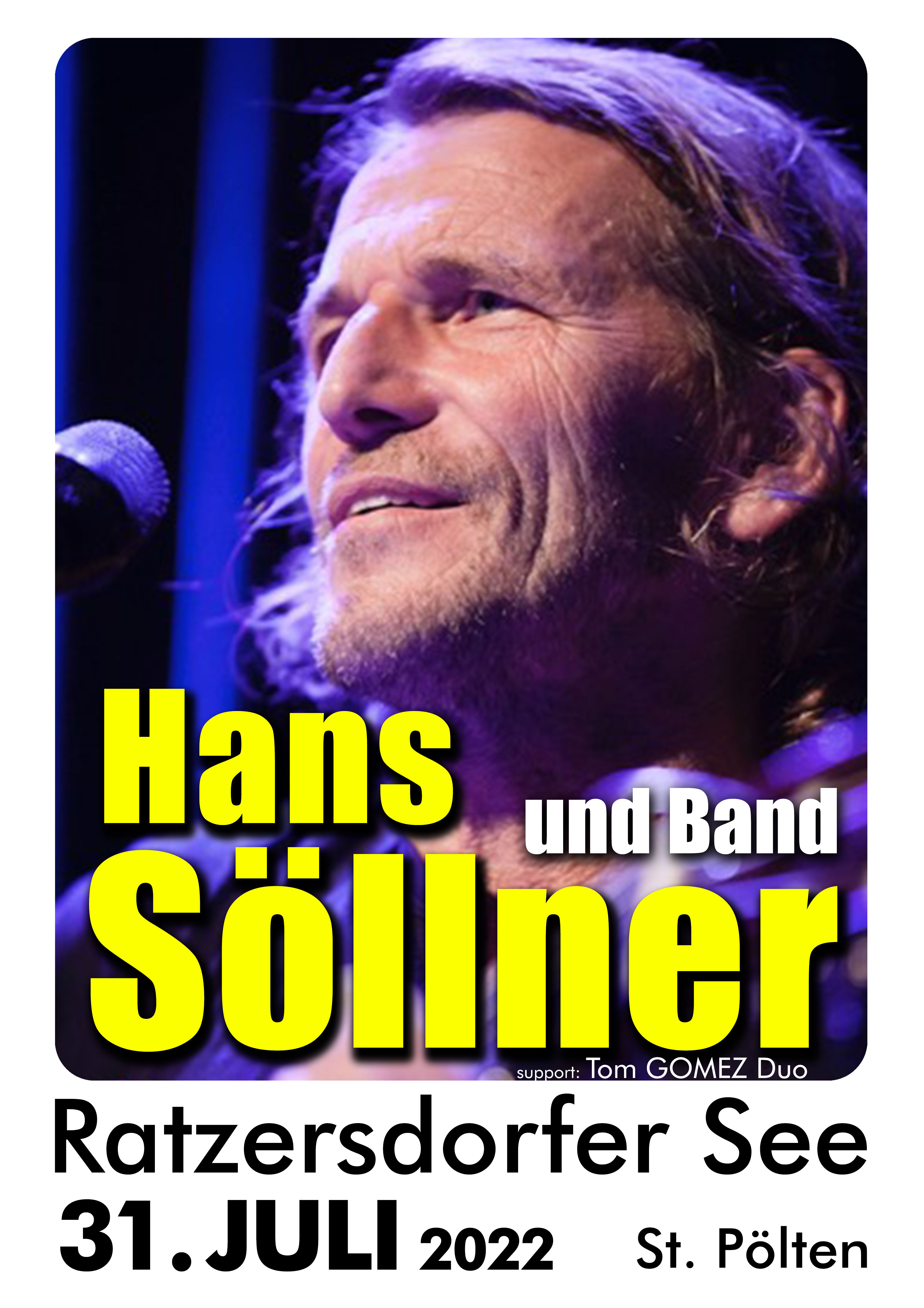 Hans Söllner & Band @ Ratzersdorfer See, St. Pölten